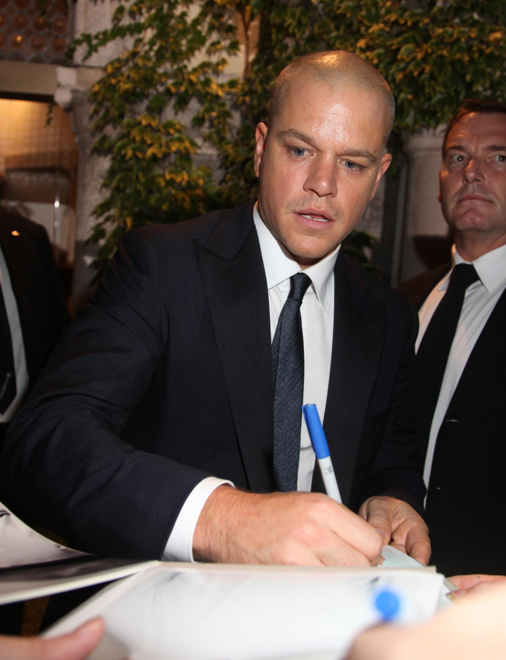 Matt Damon at 68th Venice Film Festival - Day 4- Contagion Premiere | Picture 70003